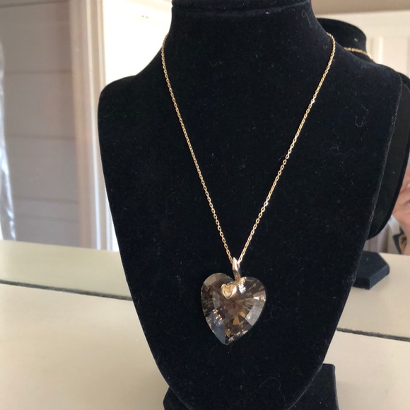 ❌SOLD!❌Swarovski heart necklace - Picture 3 of 6